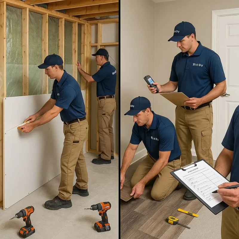 Repairs and Reconstruction process in Goulding, FL
